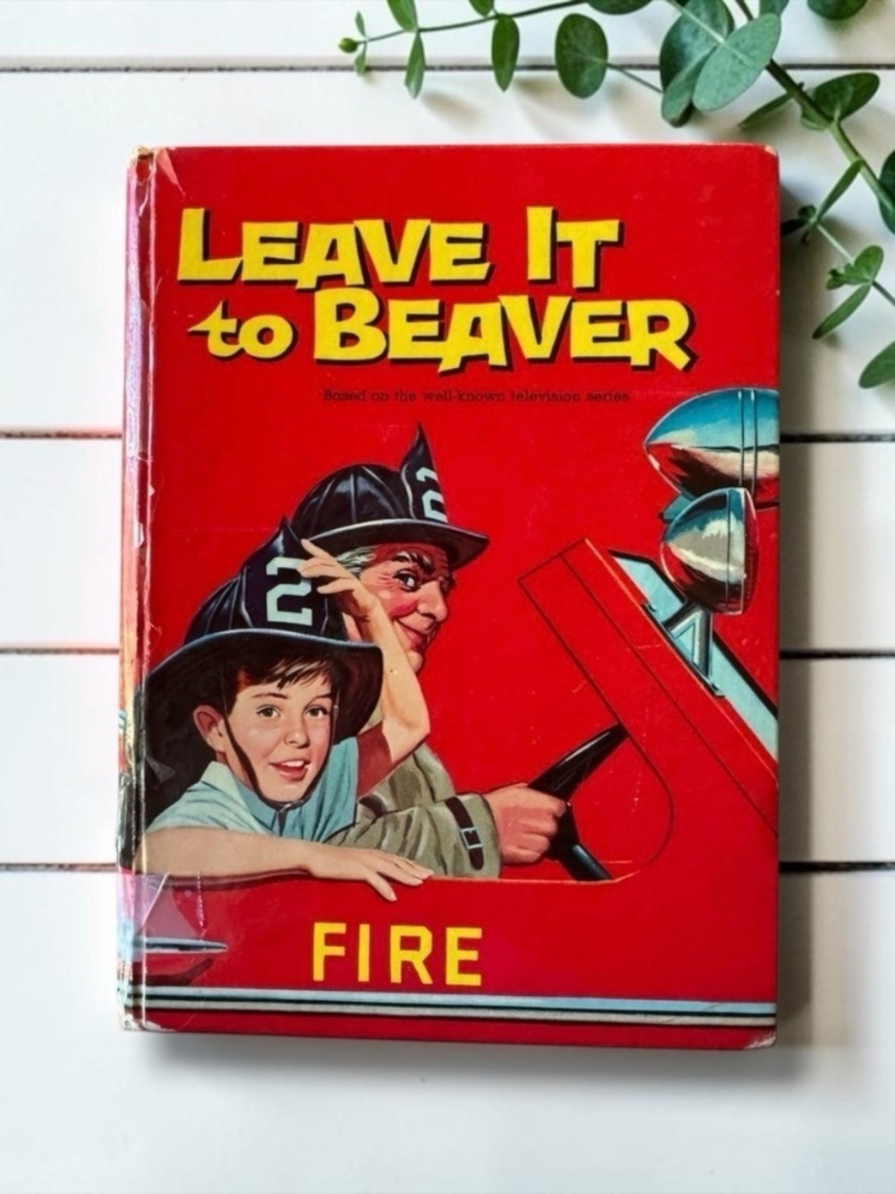 Vintage 1962 Leave It to Beaver Hardcover Whitman TV Series Book